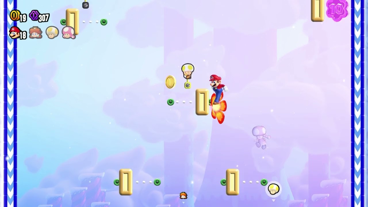 Wall-Climb Jump 2 100% All Coins and Wonder Seeds Super Mario Bros Wonder