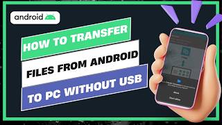 How To Transfer Files from Android to PC Without USB ! screenshot 3