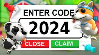 All 100 Adopt Me Codes In 2024! Roblox