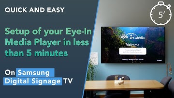 Step-by-step tutorial for setting up your Samsung Tizen TV with Eye-Infinite Media Player.