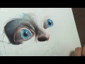 Desenhando os olhos do Smeagol AO VIVO - LIVE 1