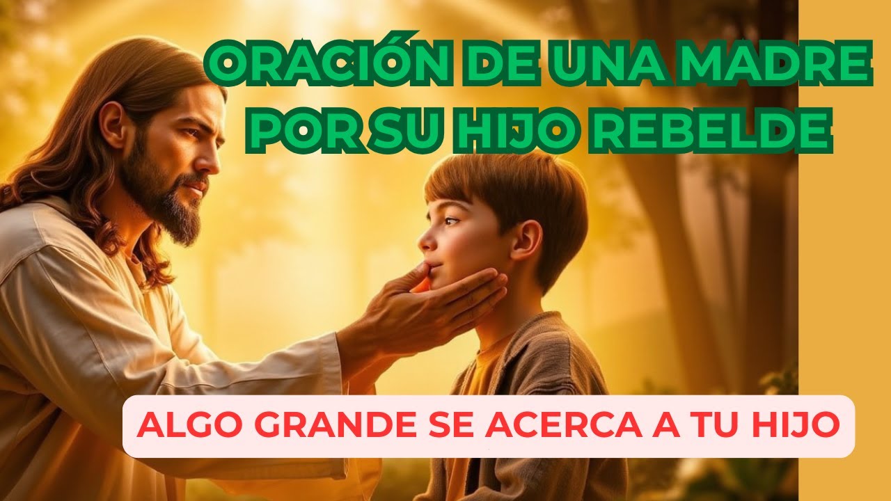 Oración Especial Por Los HIjos: Oración de una madre por su hijo rebelde
