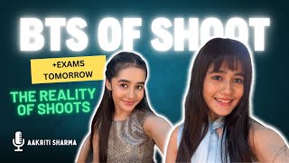 Behind The Scenes Of Shooting Aakritisharmavlogs