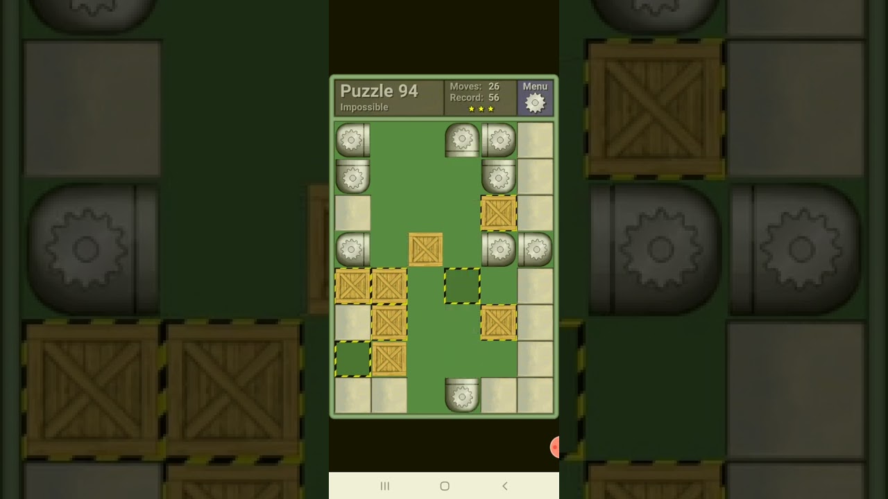 PUSHING MACHINE -- IMPOSSIBLE Puzzle 94 -- [56 moves] -- by qr637