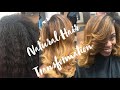 Natural Hair Carmelization Transformation