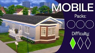 How To Build a MANUFACTURED HOME Like a Nerd - Beginner Base Game In-Depth Sims 4 Building Tutorial screenshot 5