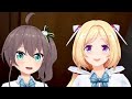 Aki x Matsuri Hololive ERROR collab screams and cute noises compilation [Hololive]