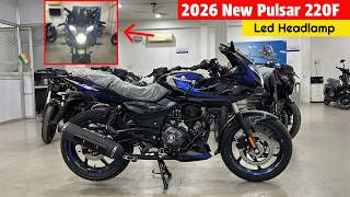 Finally Bajaj Pulsar 220f led headlight - Dual ABS? 2026 Model | New Updates  | Pulsar 220F Price