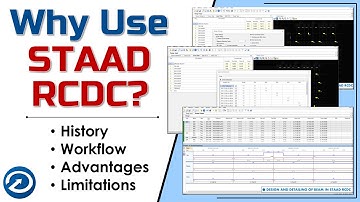 STAAD RCDC Software Explained | History, Workflow, Strengths & Limitations | Complete Overview
