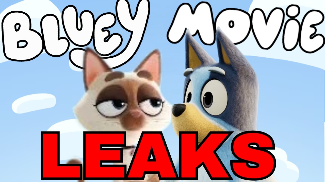 Are The Bluey Movie LEAKS REAL?! New Cat Characters in the 2027 Bluey ...