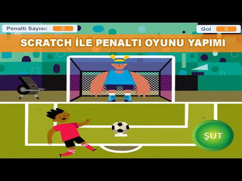 SCRATCH PROGRAMLAMA PENALTI ATMA OYUNU  | SCRATCH OYUN YAPIMI