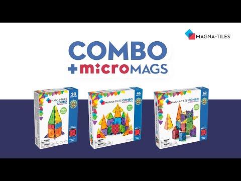 MAGNA-TILES microMAGS - New Combo Sets