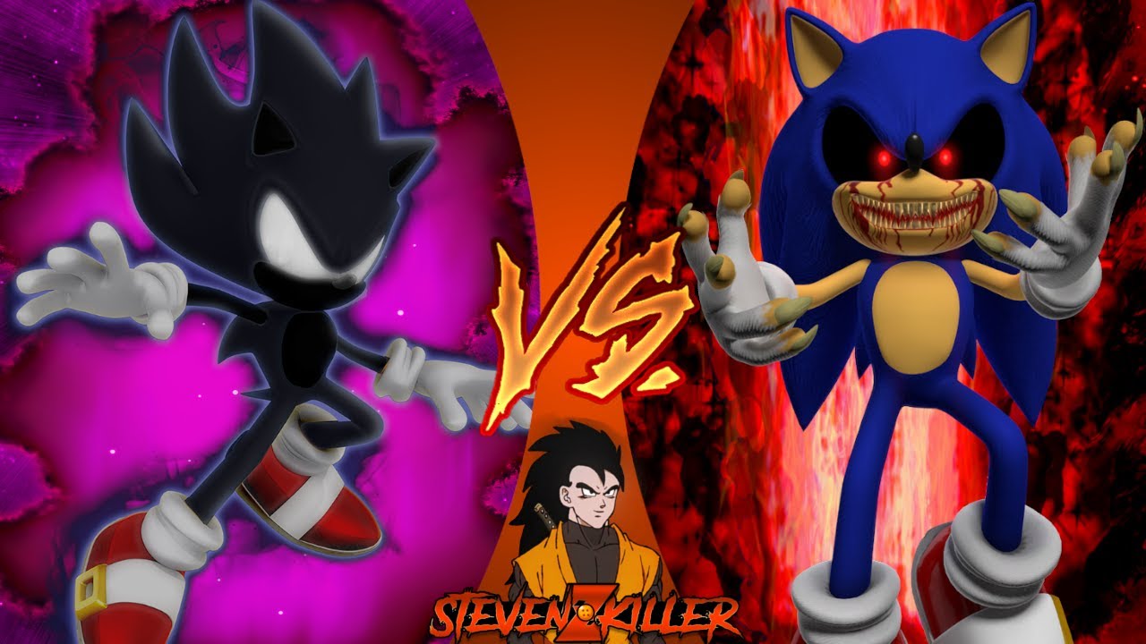 Darkspine Chaos Shadic vs Sonic.Exe Xenophase (Sprite Animation