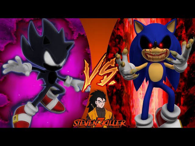 Darkspine Chaos Shadic vs Sonic.Exe Xenophase (Sprite Animation