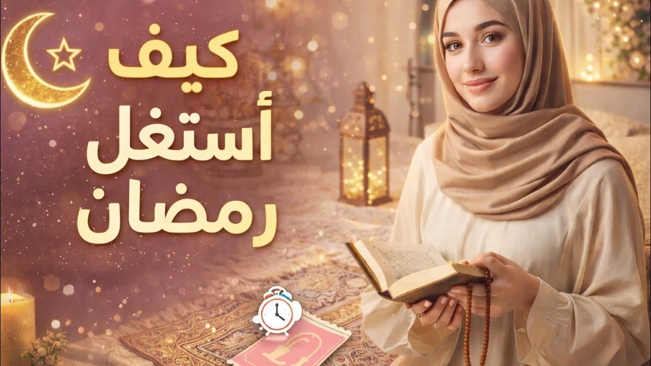 كيفاش تخرجي من رمضان انسانة جديدة🥰(رمضان فرصة للتغيير)🔥🔥🎯✅️
