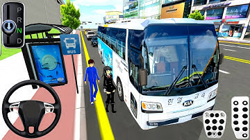 New Kia Express Bus Simulator - 3D Driving Class Android ios - Bus Game Android Gameplay - 2025