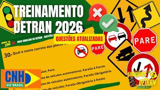 DETRAN 2026 Training | Will You Pass This? 30 UPDATED questions are COMING UP - DETRAN SIMULATION