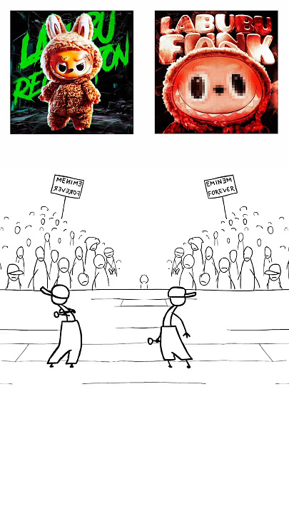 LABUBU FUNK vs LABUBU REGGAETON #shorts #phonk #funk