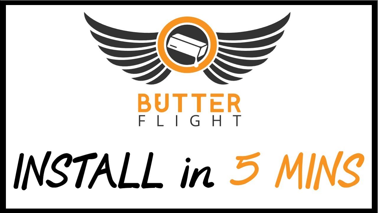 BUTTERFLIGHT installation in 5 mins | Kalman Filter | 3.4.0