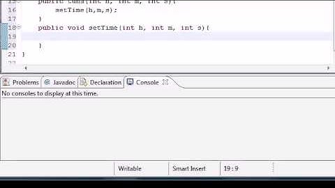 Java Programming Tutorial   39   Multiple Constructors