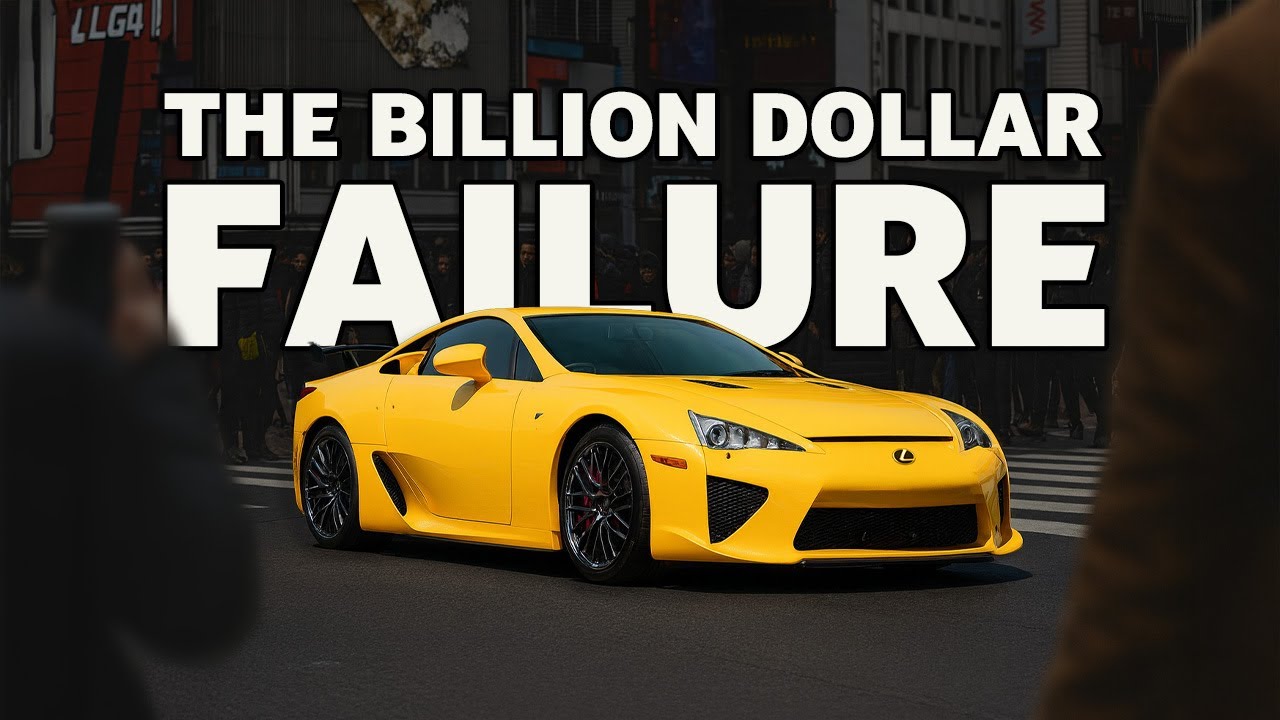 The Lexus LFA Was A Failure…At First!
