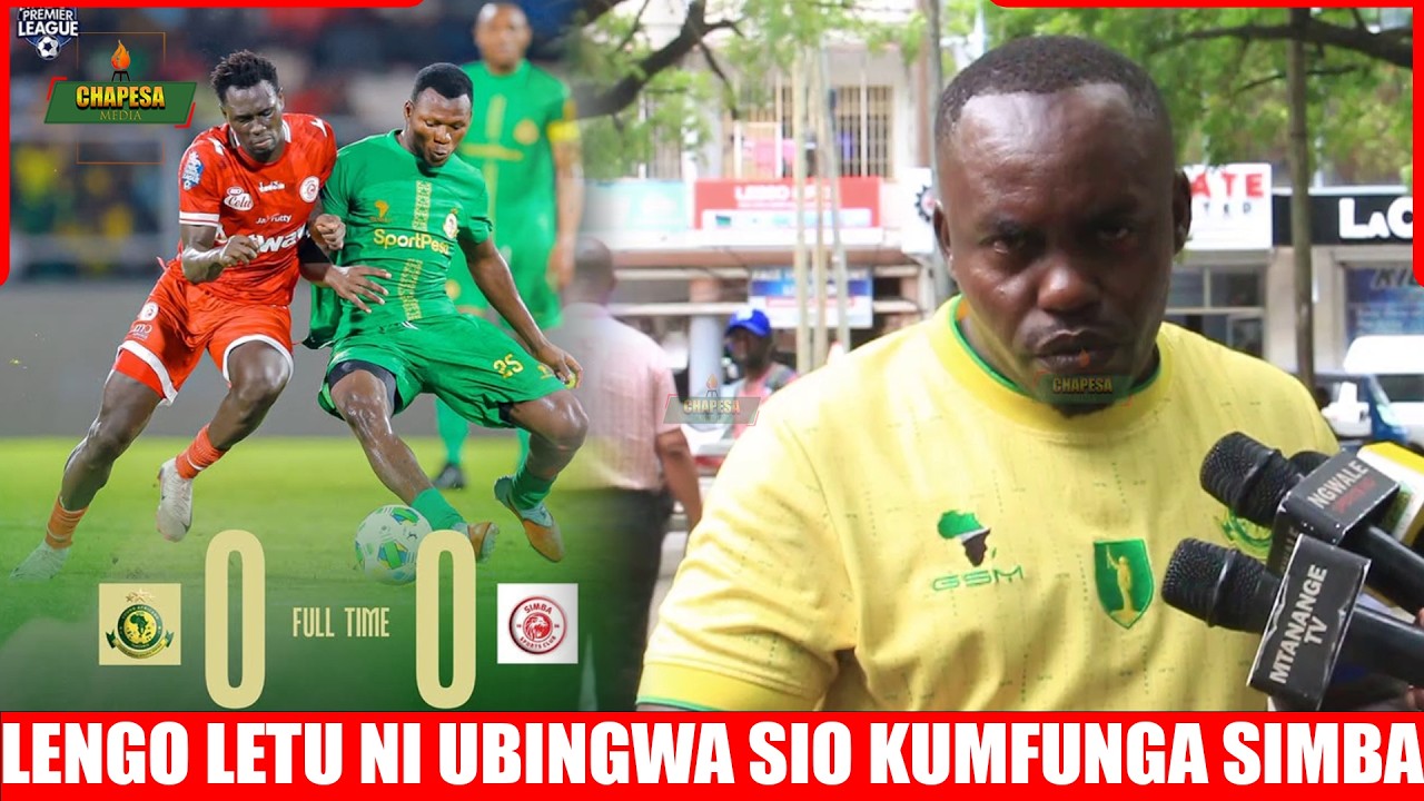 CAPTAIN KIZINGA:AWACHANA SIMBA/WASITEGEMEE UBINGWA MSIMU HUU/ WANAHITAJI MSAADA KUTOKA KWA AZAM