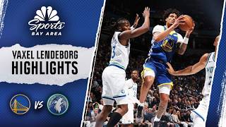 Watch Yaxel Lendeborg highlights in Warriors' win vs. Wolves | NBC Sports Bay Area