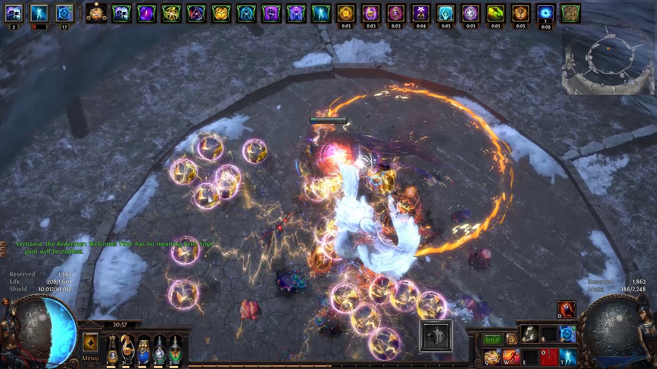 POE Ball lightning 3.9 YouTube