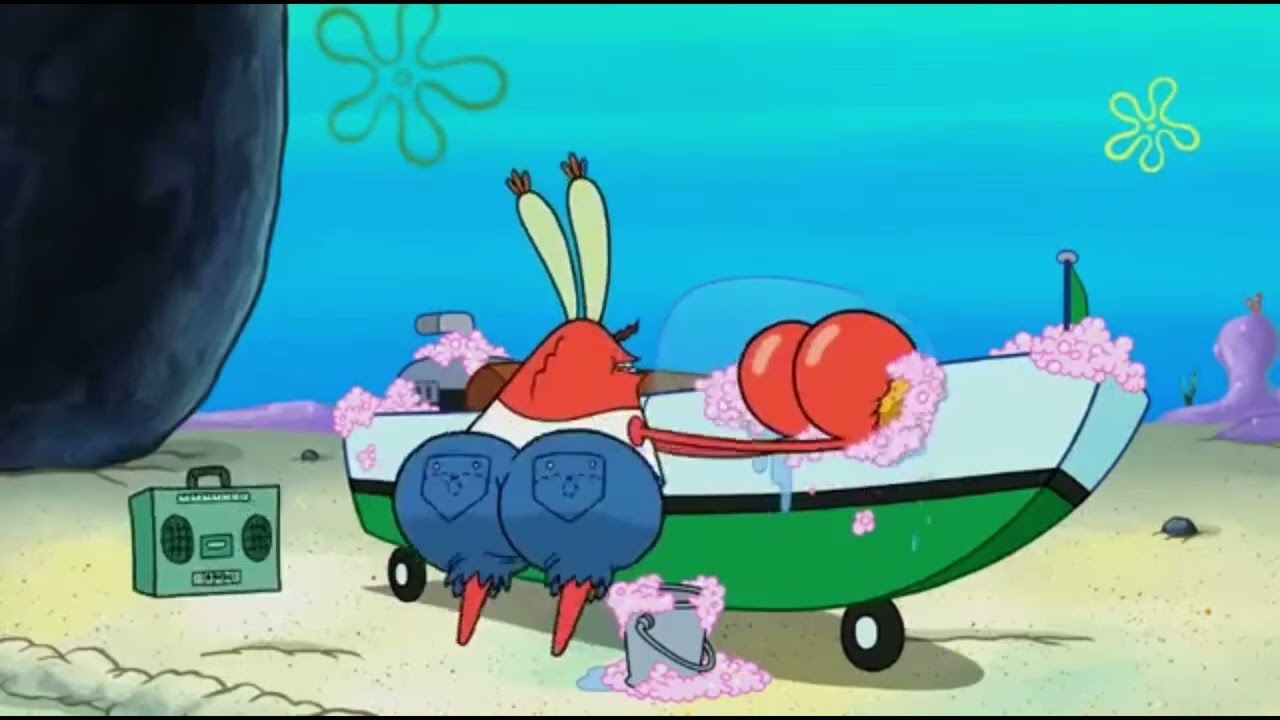 Mr. Krabs sings It Wasn't Me