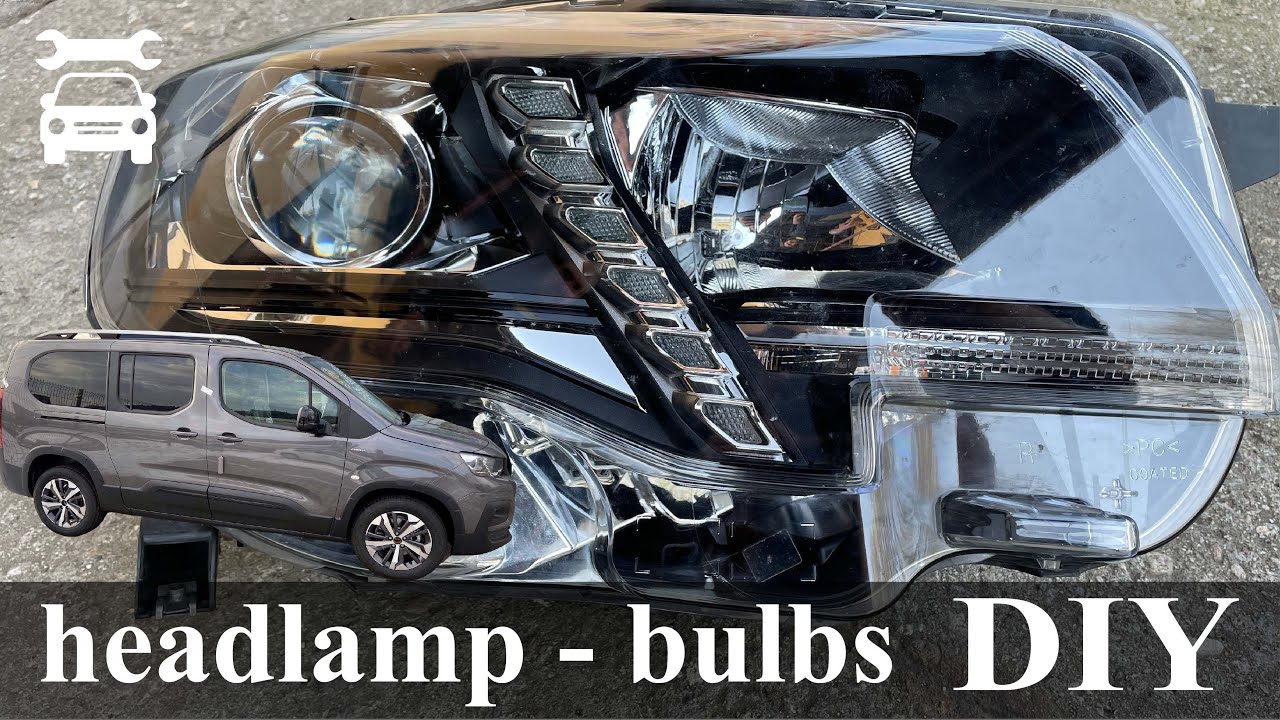 Headlamp - bulbs - PEUGEOT RIFTER/CITROEN BERLINGO/OPEL COMBO/TOYOTA ...