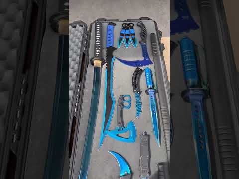 Blue Mega Knife Set! 