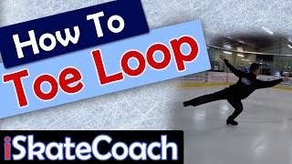 How to Toe Loop with easy steps and progressions!