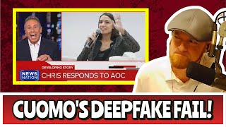 Brian Shapiro Slams Chris Cuomo Over AOC Deepfake!