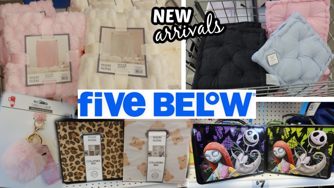 FIVE BELOW * NEW FINDS!!! DORM ROOM DECOR & MORE