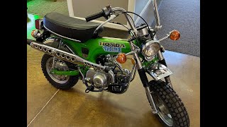 1975 HONDA CT 70 HAMMERDOWN AUCTIONS