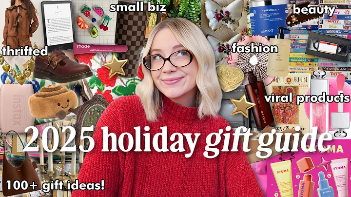 2025 holiday gift ideas for EVERYONE you know 🎁🎄(viral products, small business, thrifted & more!)