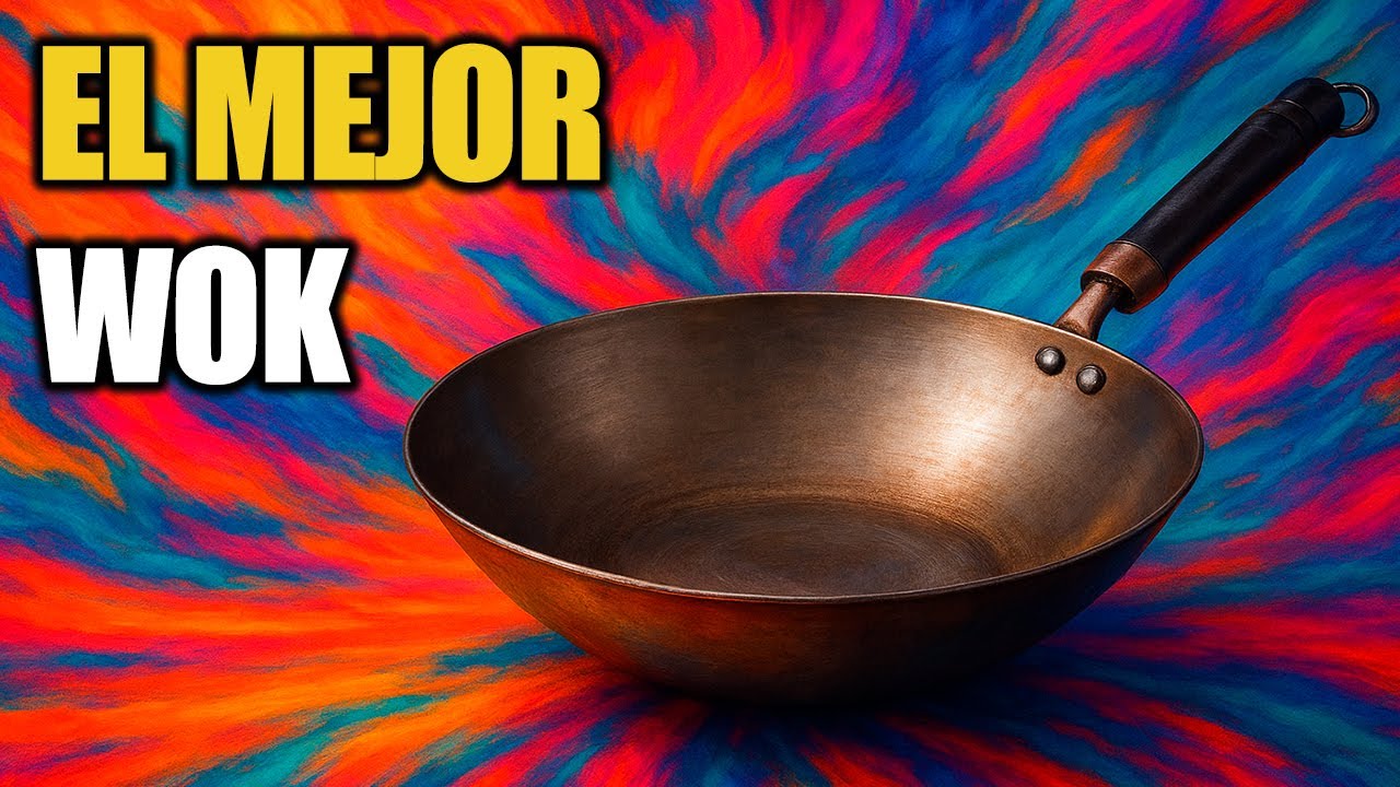 ✅ Cómo elegir el MEJOR WOK de acero al carbono