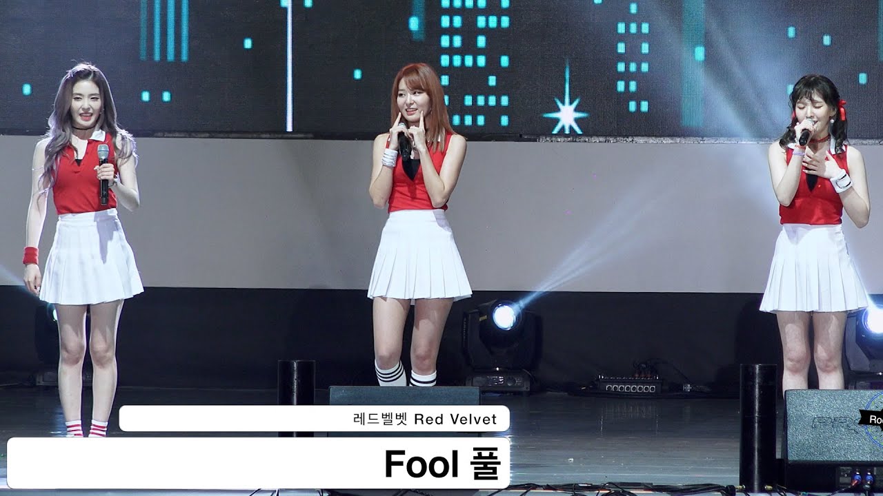 레드벨벳 Red Velvet [4K 직캠]Fool 풀@20160928 Rock Music