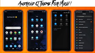 Android 10 Dark Theme For Miui 11 || Fully Compatible Theme For Miui11 Android 10 Dark Theme For Miui 11 || Fully Compatible Theme For Miui11