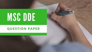 MSc Mathematics MDU DDE Previous Year Paper 2019 Algebra | Mathematise yourself