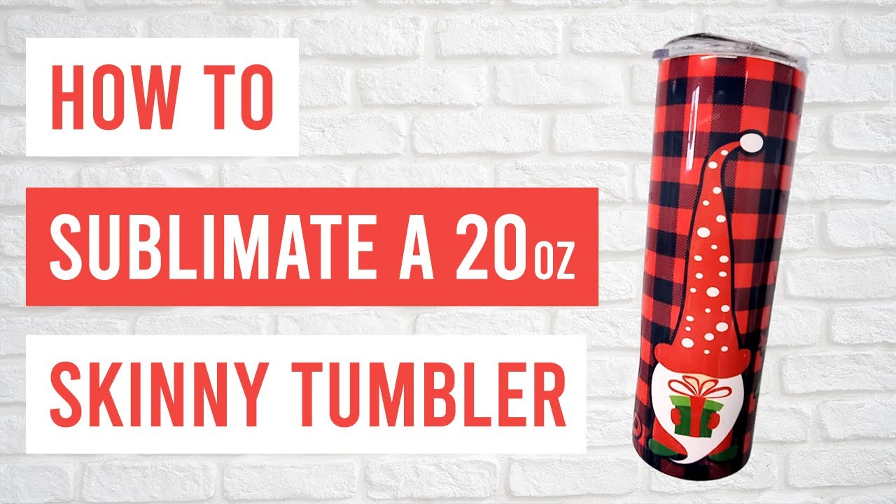 25 Pack Sublimation Tumblers 20 oz Skinny – ZONEGRACE