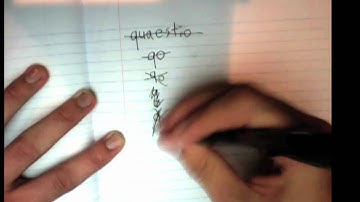 The Evolution of the Question Mark