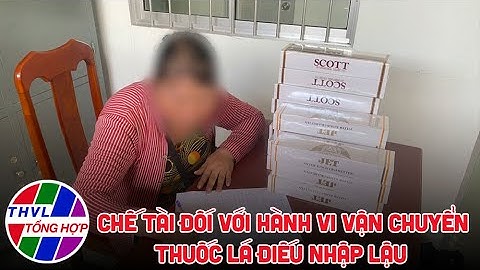 Đời sống pháp luật: Chế tài đối với hành vi vận chuyển thuốc lá điếu nhập lậu