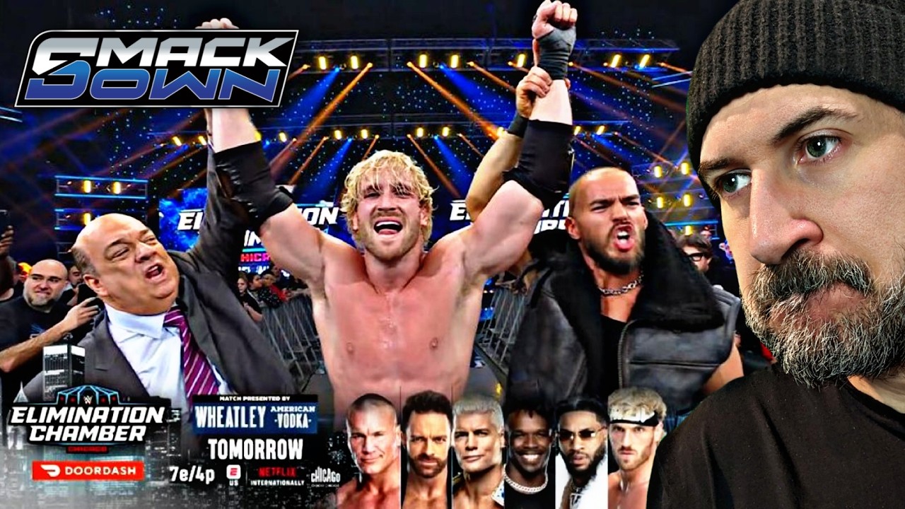 Логан Пол заменит Джея Усо в матче Elimination Chamber! Мнения о WWE Smackdown (27 февраля 2026 г.)