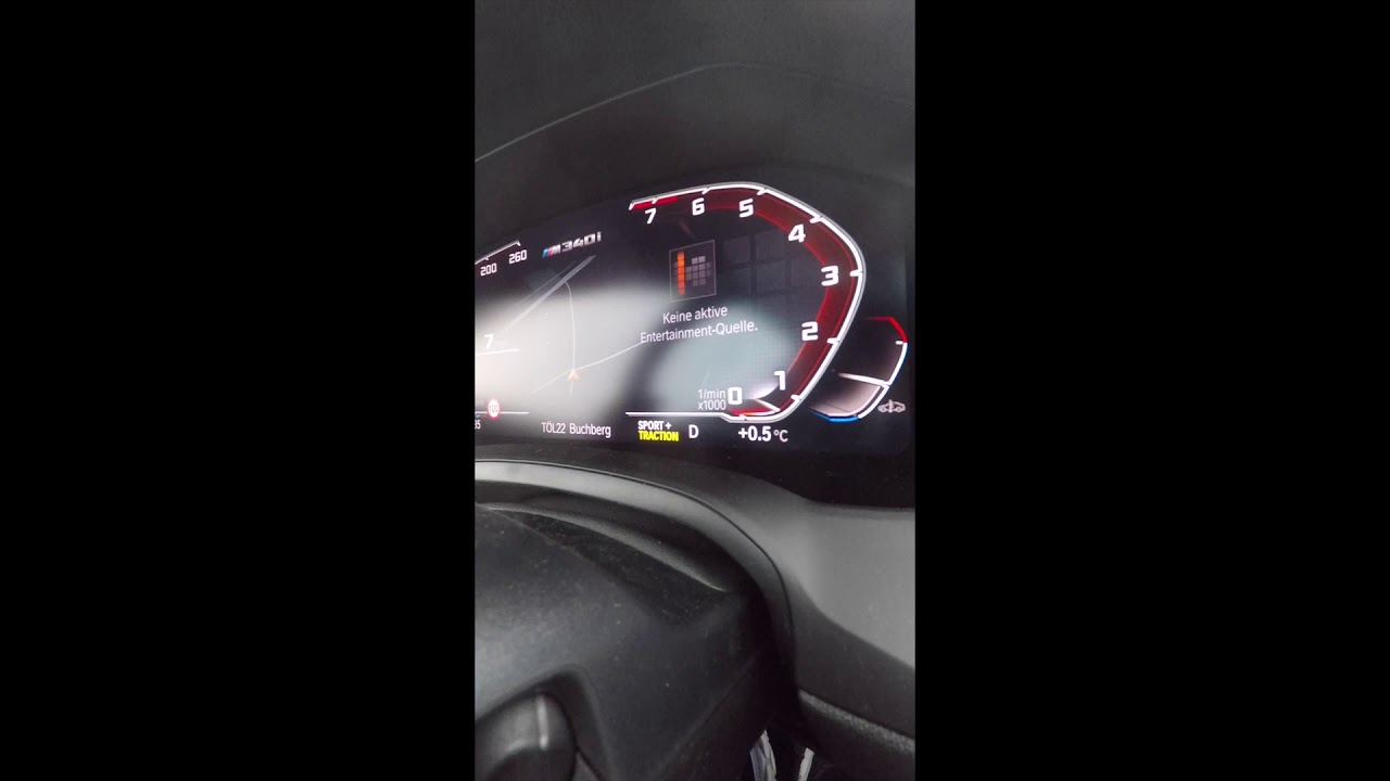 BMW M340i G21 2021 Touring Mild Hybrid 48V - Acceleration 0-100 km/h