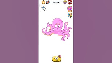 Draw Puzzle level 102 - tricky brain test - shorts-Viral - Youtube - Feed #shorts