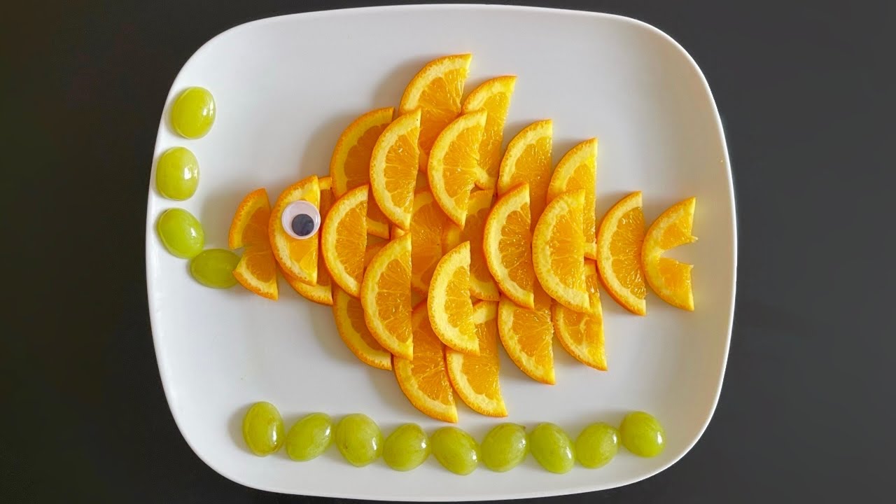 Beautiful and Easy Fruits Decoration / Super Fruits Decoration / Orange