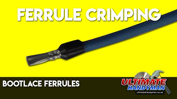 Bootlace ferrules | ferrule crimping