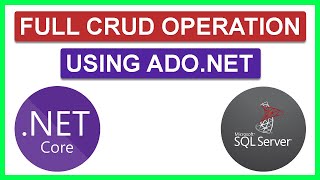 ASP.NET Core 7 MVC Full Crud Operation Using ADO.NET