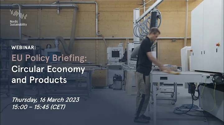 EU Policy Briefing: Circular Economy and Products